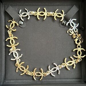 Chanel custom jewelry Chunky necklace.